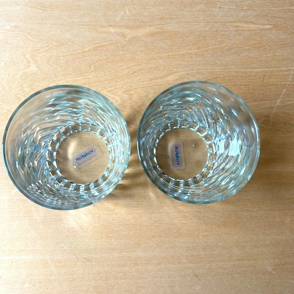 The Glenlivet Von Pok France Set Of 2 Old Fashioned Scotch Whiskey Glasses